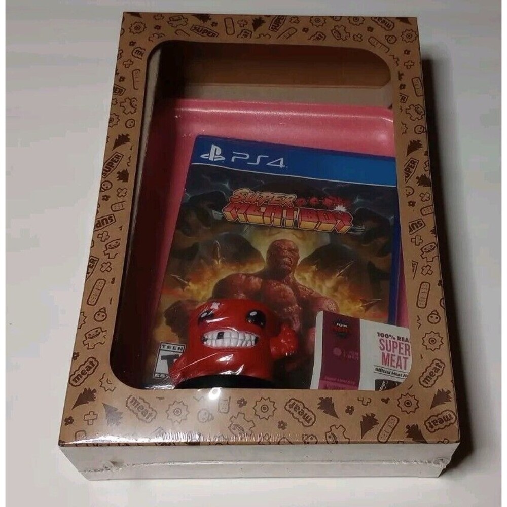 Super Meat Boy Collector's Edition Limited Run #410 PS4 New